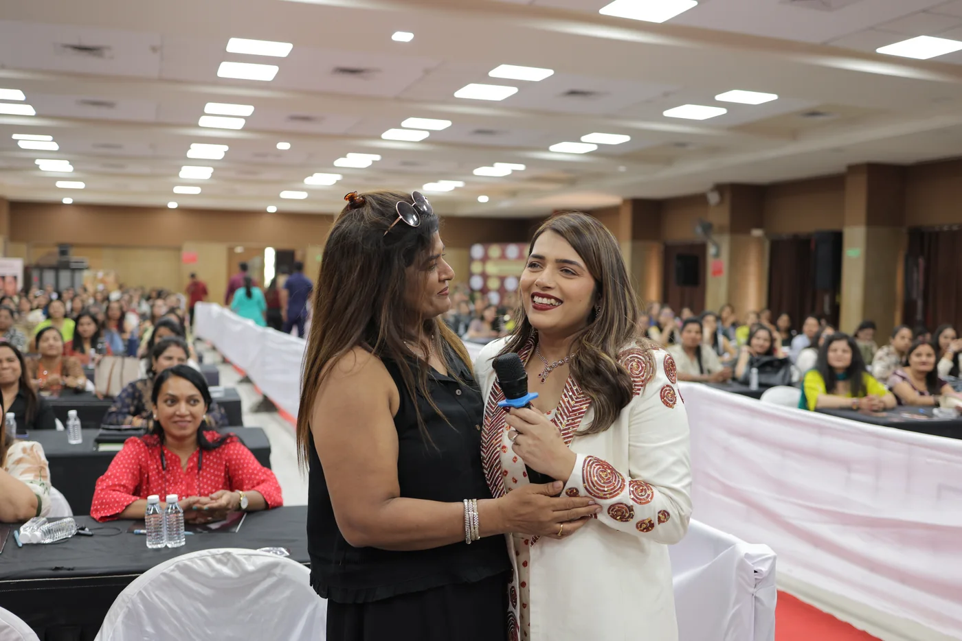 Kavita Patel interacting with workshop attendees